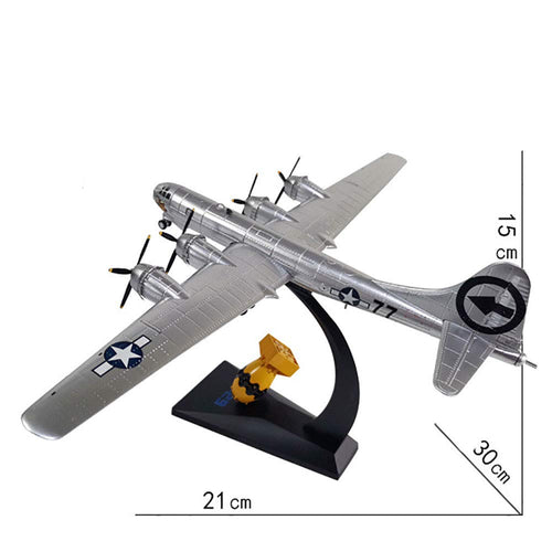1/144 Diecast WWII B-29 Bomber Model Aircraft I7252