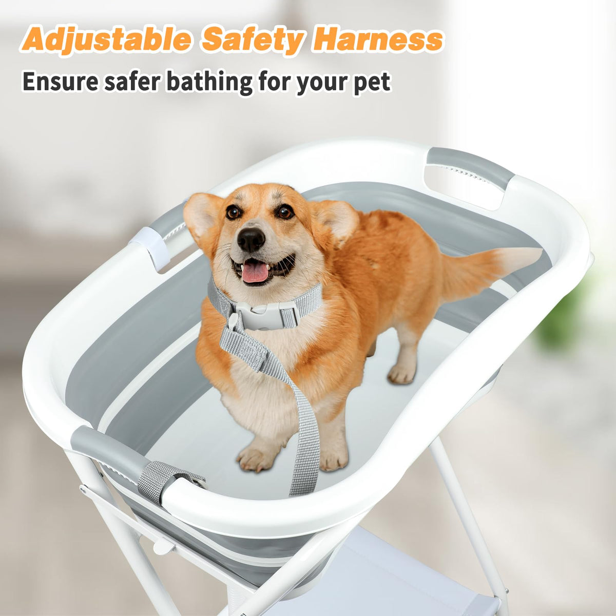 Portable Collapsible Dog Bathtub A5417