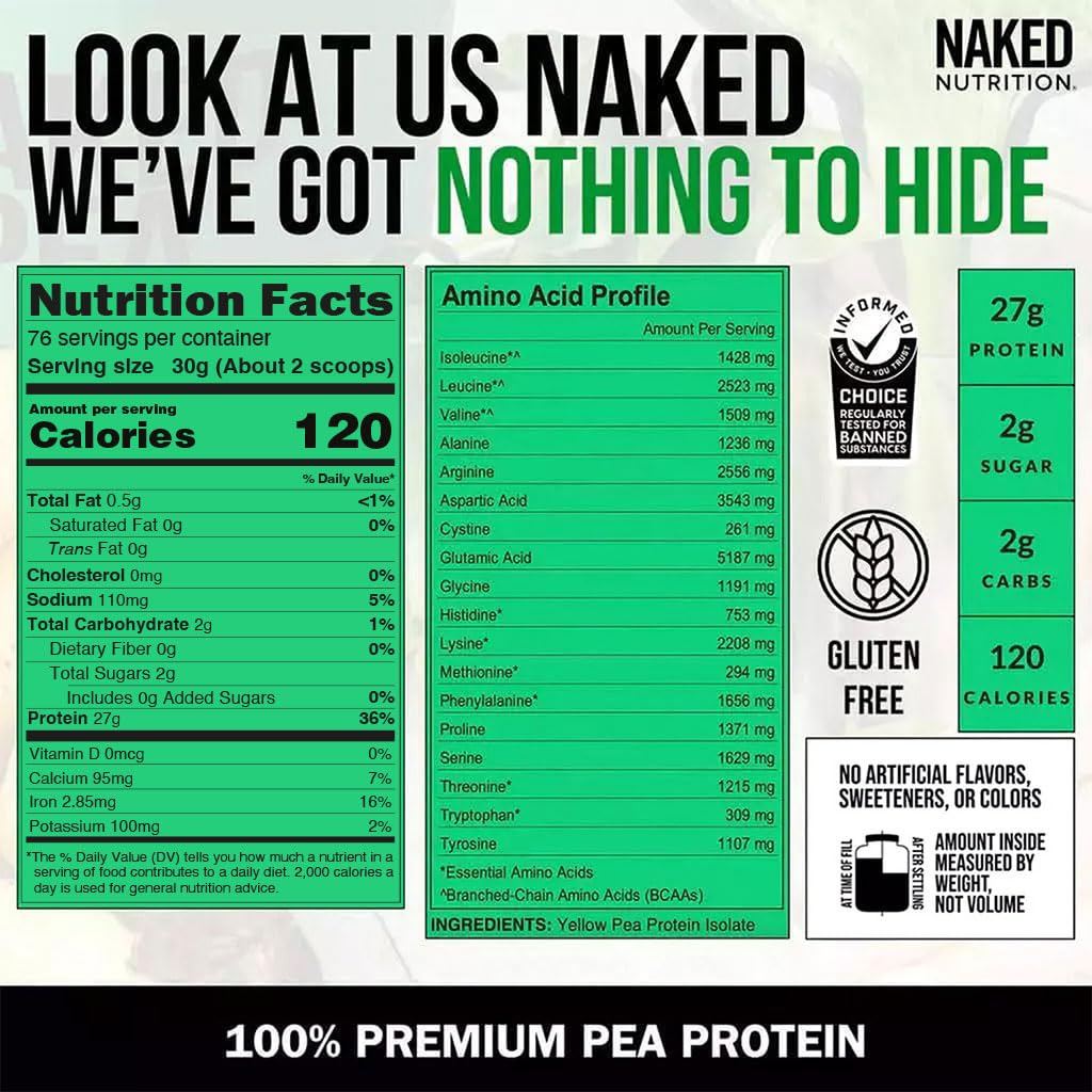 Pea Protein Powder 5LB and Powdered Peanut Butter 1.5LB A830