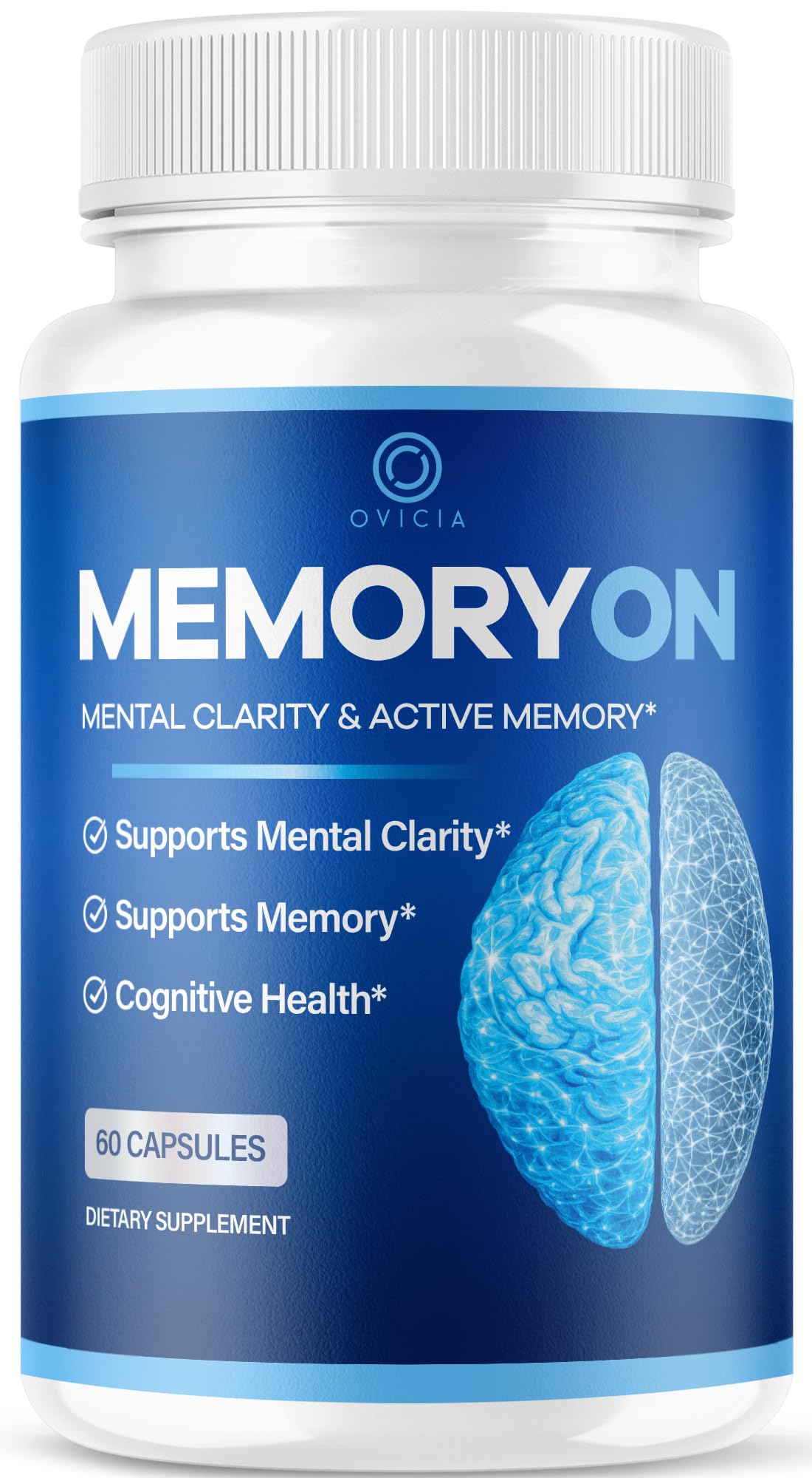 60 Capsules Brain Support Pills N6010