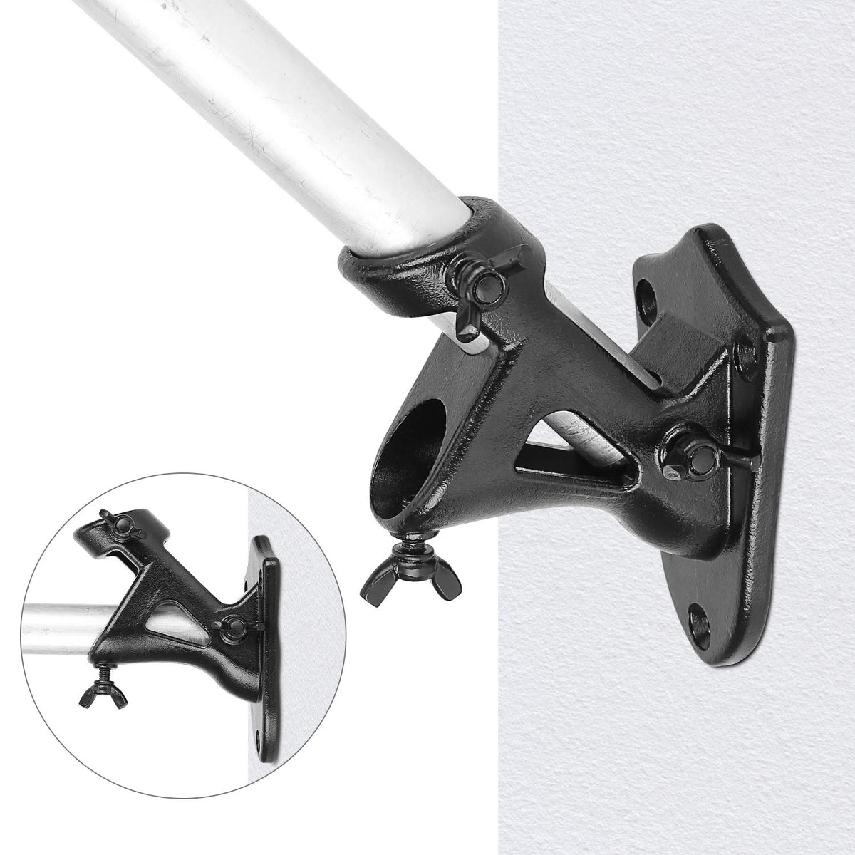 Stainless Steel Heavy Duty Flag Pole Holder Z990037