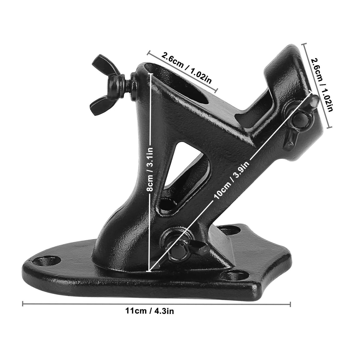 Stainless Steel Heavy Duty Flag Pole Holder Z990037